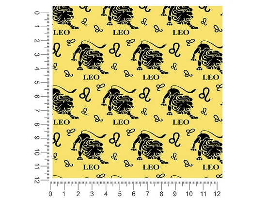 Roaring Lion Astrology 1ft x 1ft Craft Sheets