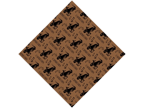 Sea Goats Astrology Vinyl Wrap Pattern