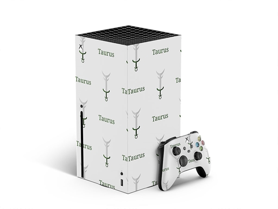 Taurus Swords Astrology XBOX DIY Decal