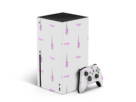 Virgo Swords Astrology XBOX DIY Decal