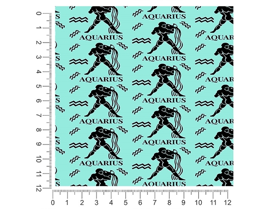 Water Bearer Astrology 1ft x 1ft Craft Sheets