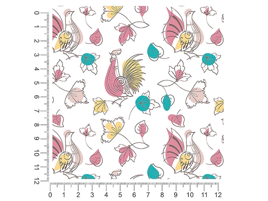 Fashionable Fellas Bird 1ft x 1ft Craft Sheets