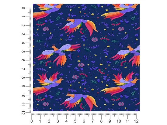 Mystic Wonder Bird 1ft x 1ft Craft Sheets