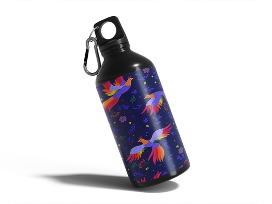 Mystic Wonder Bird Water Bottle DIY Stickers