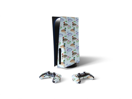 Mulling Mallards Bird Sony PS5 DIY Skin