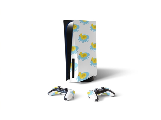 Rubber Duckie Bird Sony PS5 DIY Skin