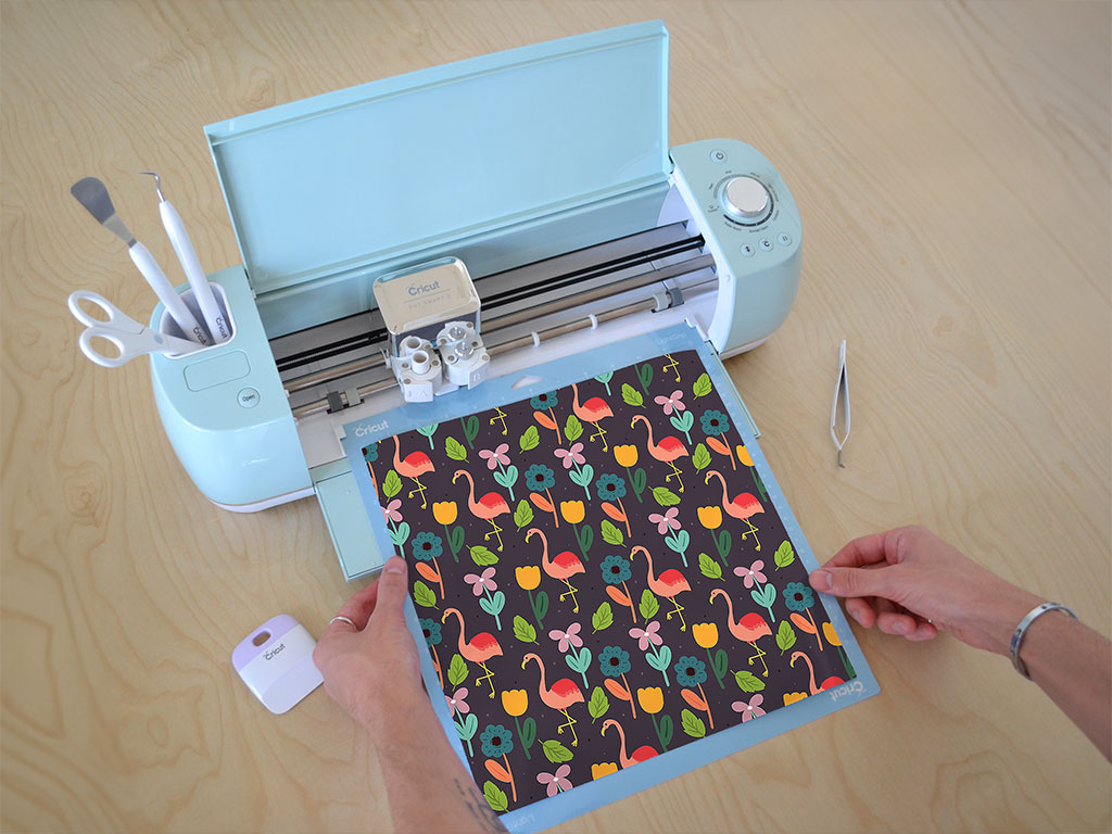 Flower Fun Bird Cricut Compatible Vinyl