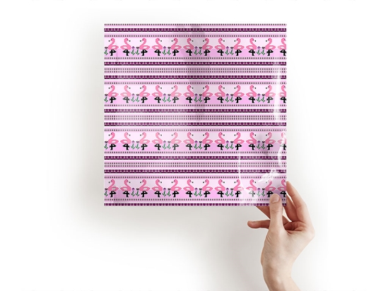 Pixelated Ibis Bird Craft Sheets