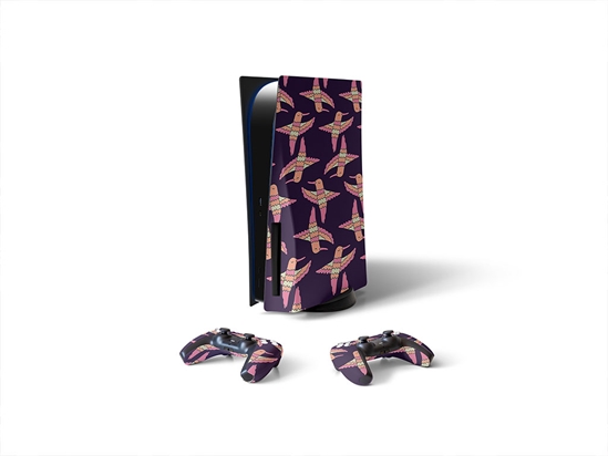 Cartoon Dancers Bird Sony PS5 DIY Skin