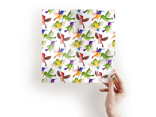 Rainbow Family Bird Craft Sheets