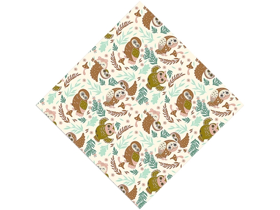 Genuine Joy Birds Vinyl Wrap Pattern