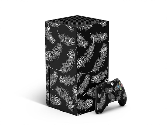 Feathered Midnight Bird XBOX DIY Decal