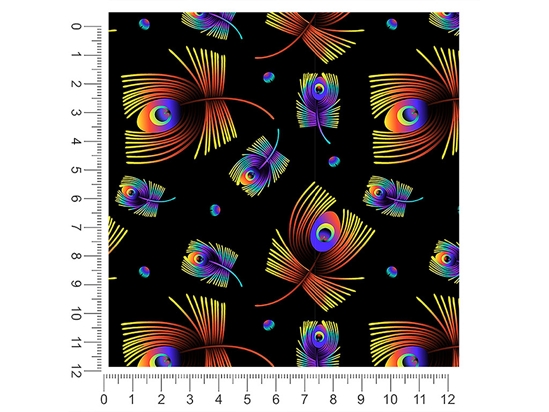 Neon Eyes Bird 1ft x 1ft Craft Sheets