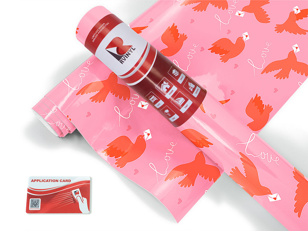 Heartfelt Carriers Bird Craft Vinyl Roll