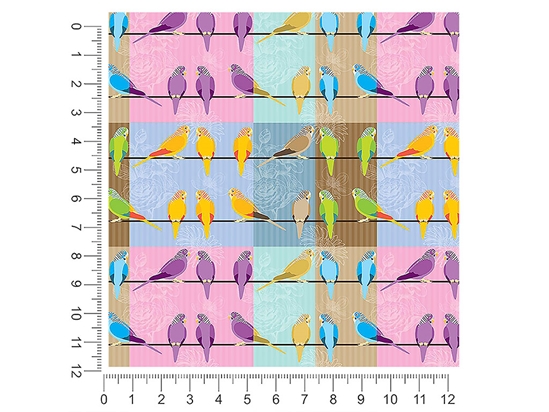 Line Busy Bird 1ft x 1ft Craft Sheets