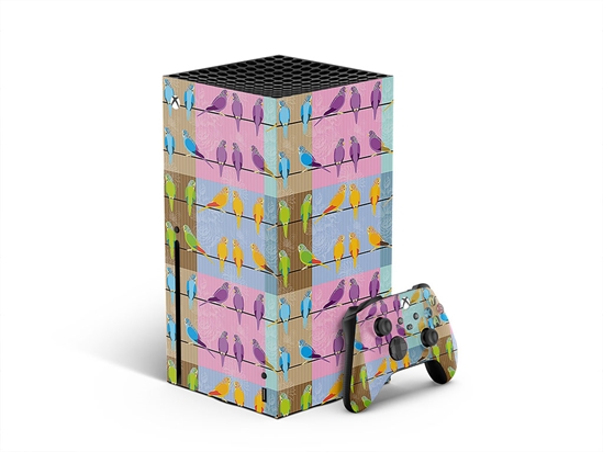 Line Busy Bird XBOX DIY Decal