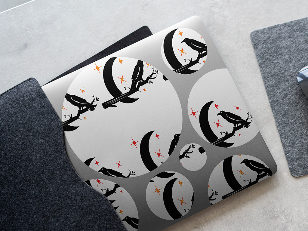 Moonlight Guardians Bird DIY Laptop Stickers