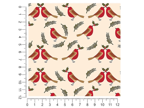 Holly Jolly Bird 1ft x 1ft Craft Sheets