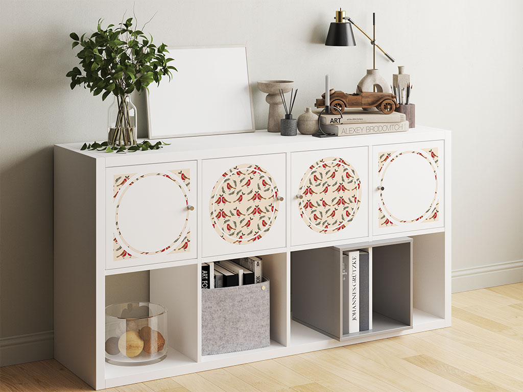 Holly Jolly Bird DIY Furniture Stickers