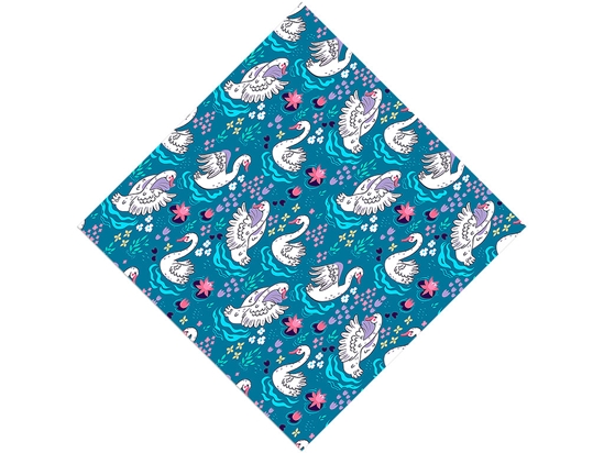 Bath Time Birds Vinyl Wrap Pattern