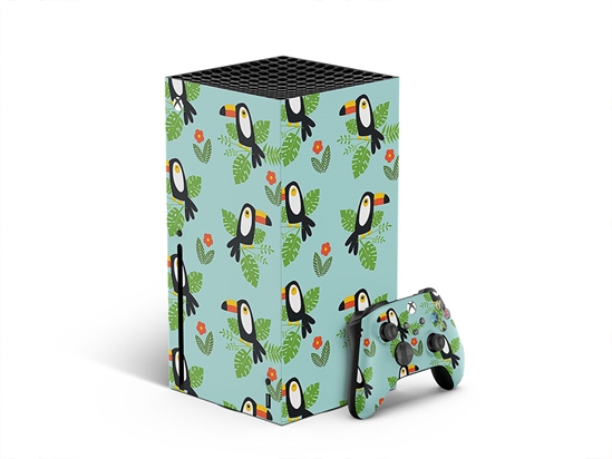 Happy Tropics Bird XBOX DIY Decal