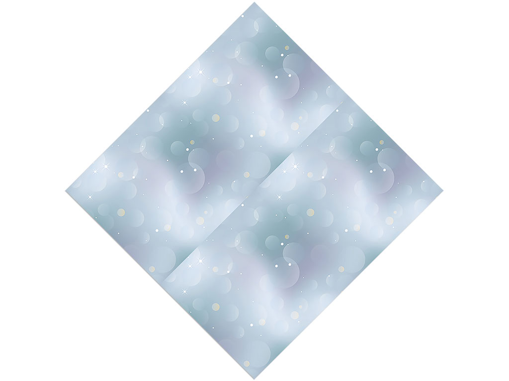 Winter Crisp Bokeh Vinyl Wrap Pattern