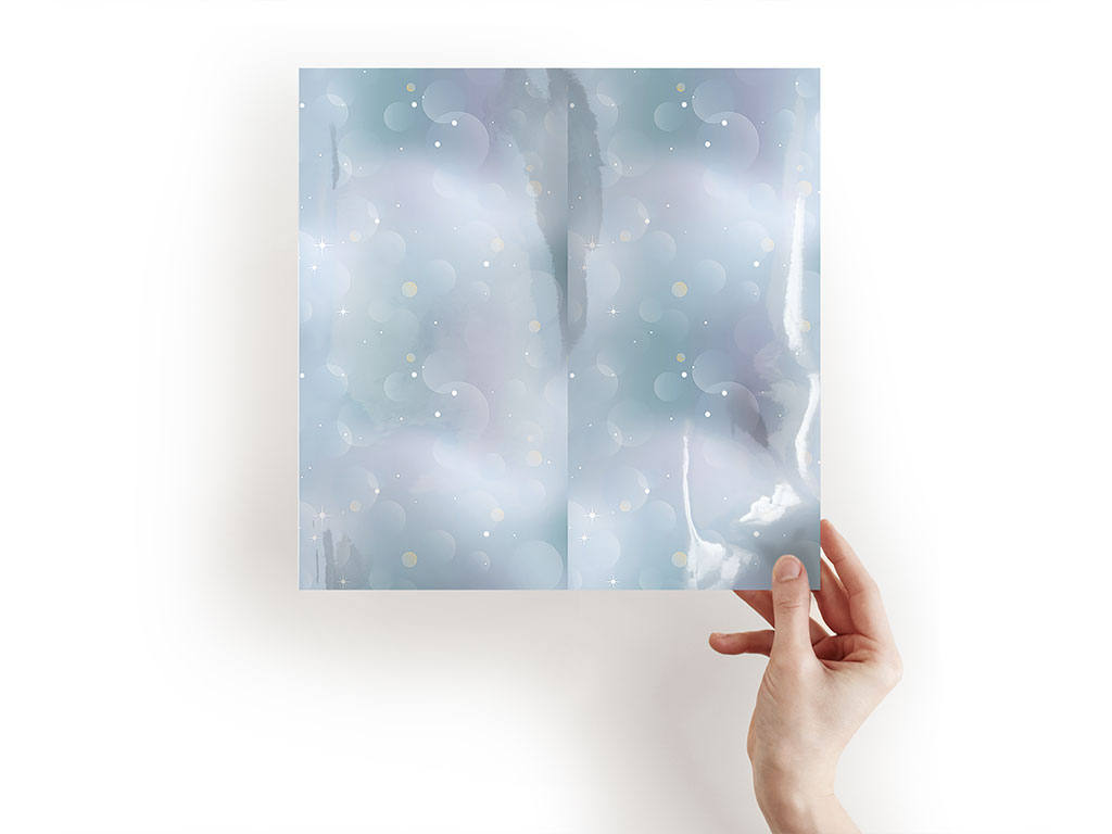 Winter Crisp Bokeh Craft Sheets