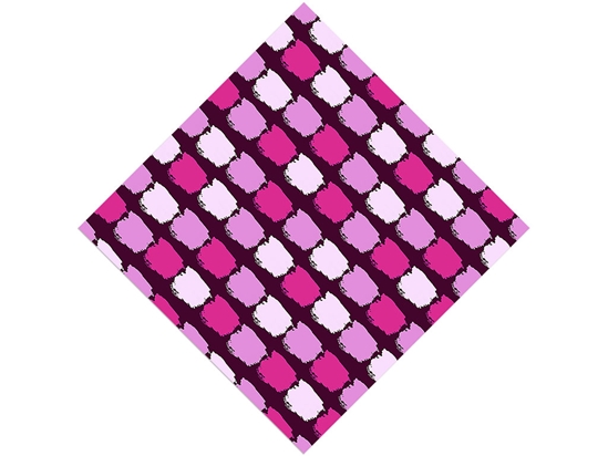 Magenta  Brick Vinyl Wrap Pattern