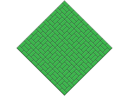 Green  Brick Vinyl Wrap Pattern