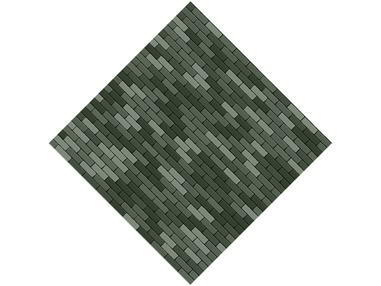 Dartmouth Green Brick Vinyl Wrap Pattern