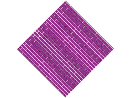 Purple  Brick Vinyl Wrap Pattern