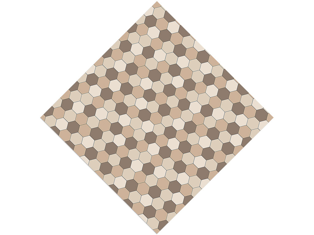 Coffee  Brick Vinyl Wrap Pattern