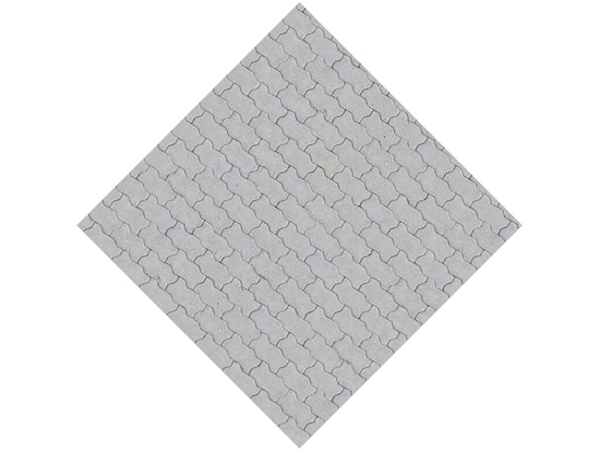 Grey Zigzag Brick Vinyl Wrap Pattern