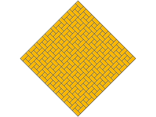 Yellow  Brick Vinyl Wrap Pattern