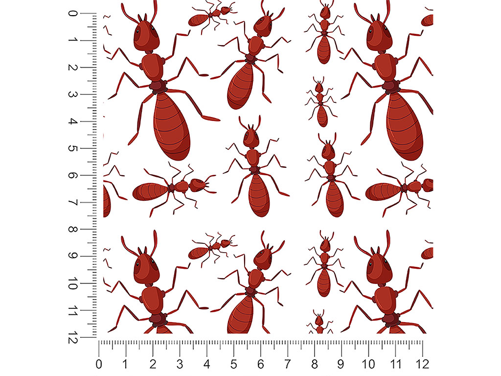 Fiery Bite Bug 1ft x 1ft Craft Sheets