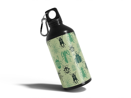 Jungle Home Bug Water Bottle DIY Stickers