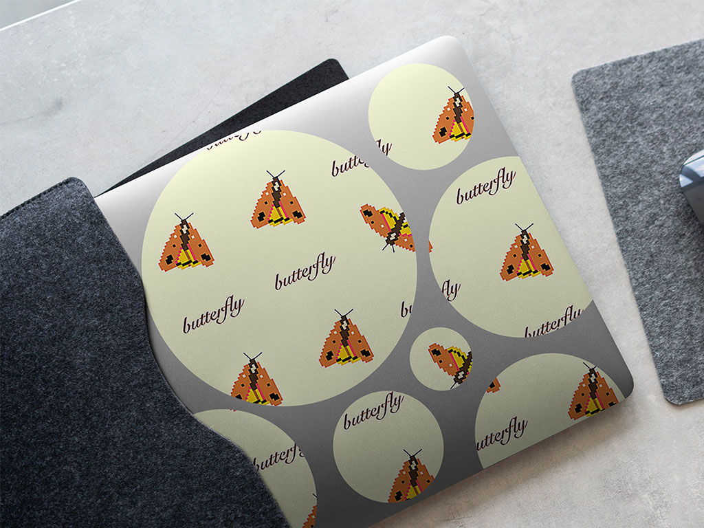 Pixelfly Bug DIY Laptop Stickers