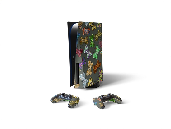 Stained Glass Bug Sony PS5 DIY Skin