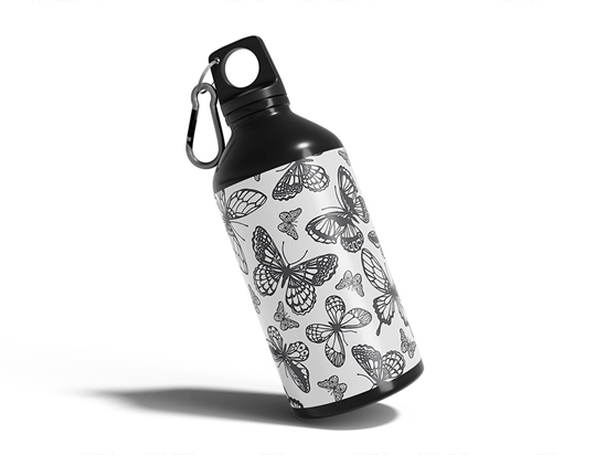 Stunning Silhouettes Bug Water Bottle DIY Stickers