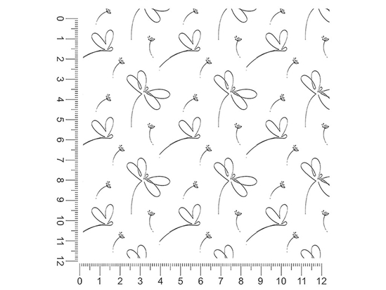 One Line Bug 1ft x 1ft Craft Sheets