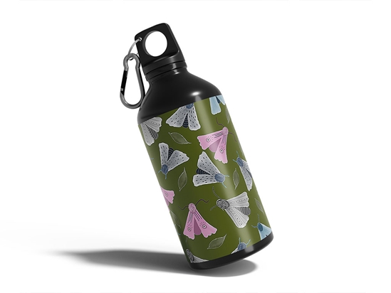 Flutter Along Bug Water Bottle DIY Stickers