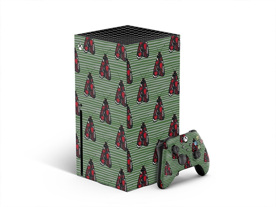 Red Aposematism Bug XBOX DIY Decal