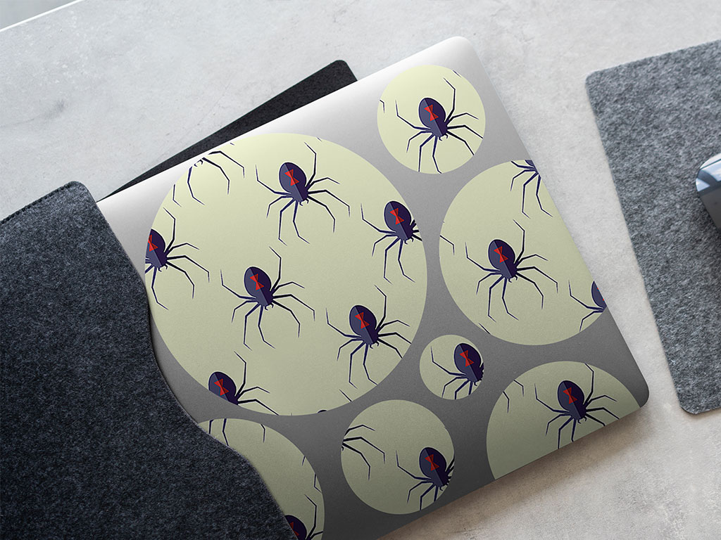 Blackest Widows Bug DIY Laptop Stickers