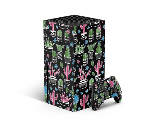 Blacklight Bonanza Cactus XBOX DIY Decal