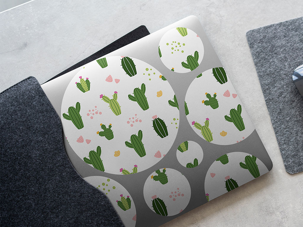 Desert Men Cactus DIY Laptop Stickers