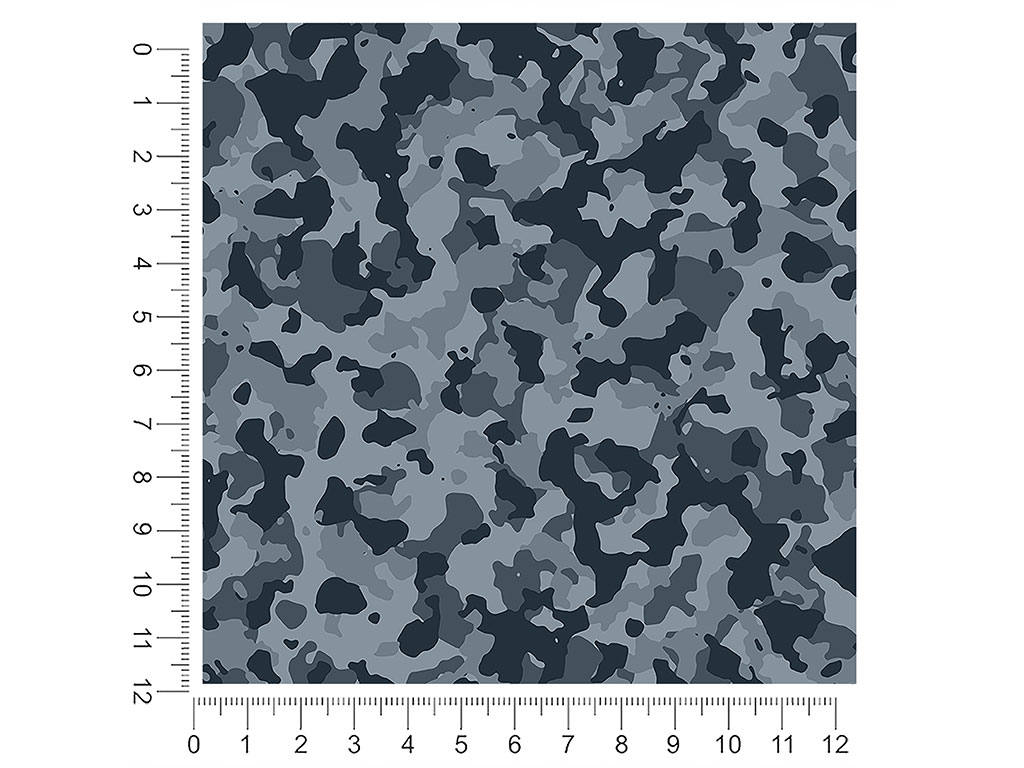 Winter Sky Camouflage 1ft x 1ft Craft Sheets