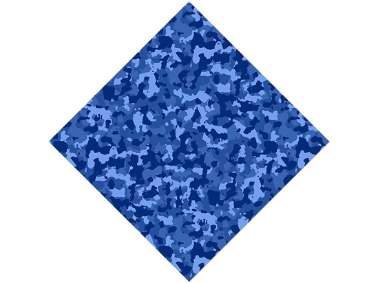 Azure Flecktarn Camouflage Vinyl Wrap Pattern