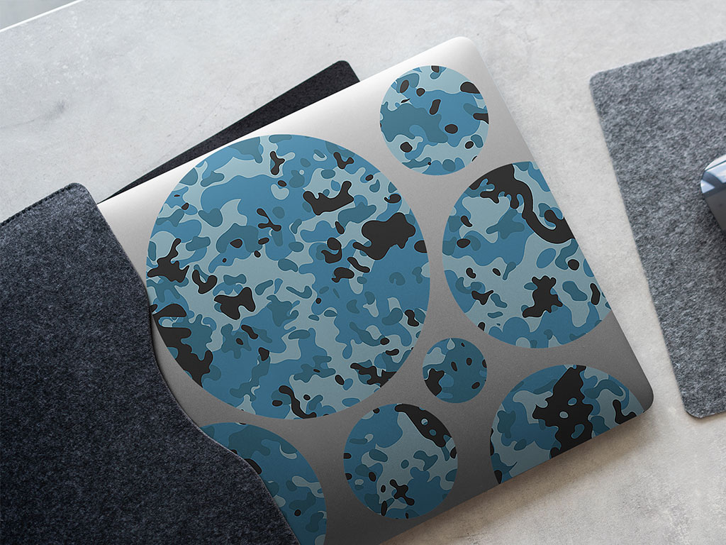 Sky Multicam Camouflage DIY Laptop Stickers