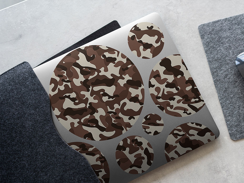 Coastal Plains Camouflage DIY Laptop Stickers