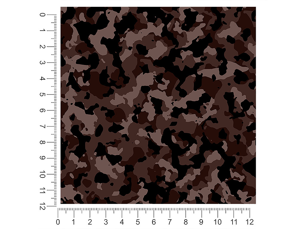 Espresso Flecktarn Camouflage 1ft x 1ft Craft Sheets